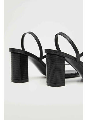 Sandales/nu pieds noir MANGO femme