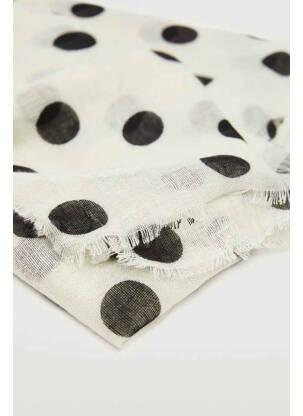 Foulard noir MANGO femme
