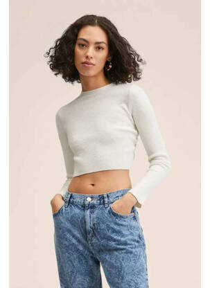 Pull beige MANGO femme