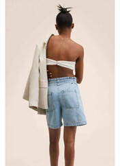 Short bleu MANGO pour femme seconde vue