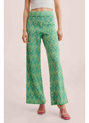 Pantalon flare vert MANGO pour femme seconde vue