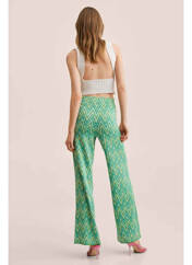 Pantalon flare vert MANGO pour femme seconde vue