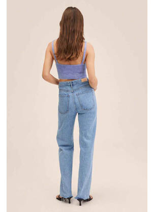 Débardeur bleu MANGO femme