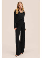 Pantalon droit noir MANGO pour femme seconde vue