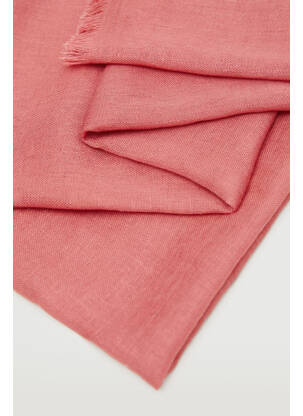 Foulard rose MANGO pour femme