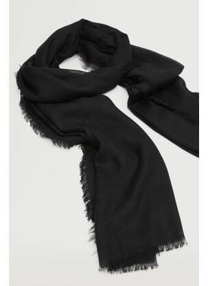 Foulard noir MANGO pour femme