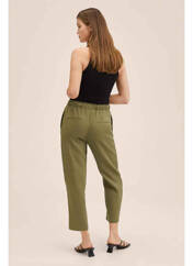 Pantalon 7/8 vert MANGO pour femme seconde vue