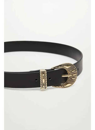 Ceinture noir MANGO femme