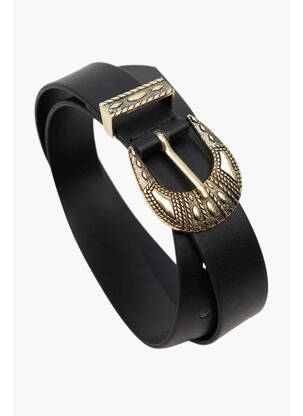 Ceinture noir MANGO femme