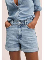 Short bleu MANGO pour femme seconde vue