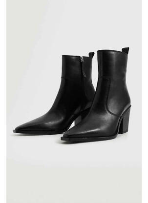 Bottines/boots noir MANGO femme