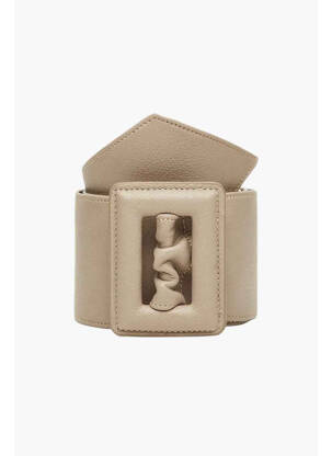 Ceinture beige MANGO femme