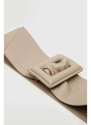 Ceinture beige MANGO femme