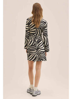 Robe courte noir MANGO femme