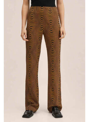 Pantalon droit noir MANGO femme