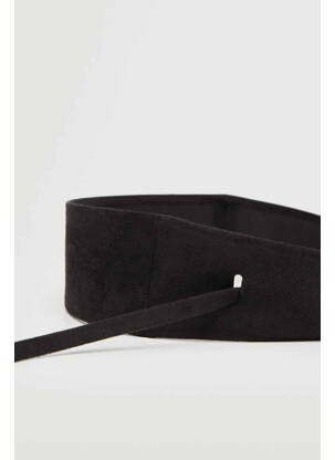 Ceinture noir MANGO femme