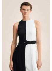 Robe mi-longue noir MANGO pour femme seconde vue