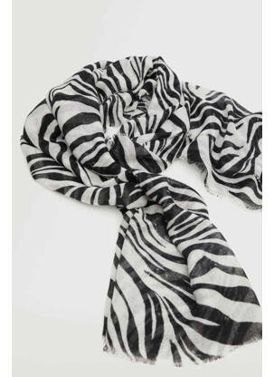 Foulard noir MANGO femme