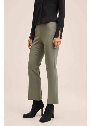 Pantalon flare marron MANGO femme