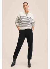 Pantalon droit noir MANGO pour femme seconde vue
