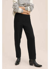 Pantalon droit noir MANGO pour femme seconde vue