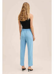 Pantalon droit bleu MANGO pour femme seconde vue