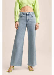 Jeans coupe large bleu MANGO pour femme seconde vue