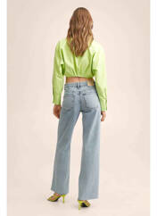Jeans coupe large bleu MANGO pour femme seconde vue