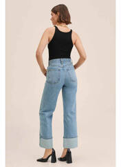 Jeans coupe large bleu MANGO pour femme seconde vue
