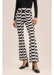 Pantalon droit noir MANGO pour femme seconde vue