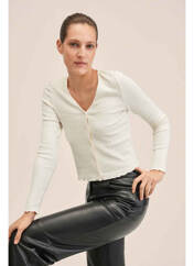 Top beige MANGO pour femme seconde vue
