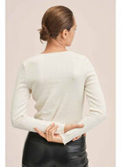 Top beige MANGO pour femme seconde vue