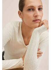 Top beige MANGO pour femme seconde vue