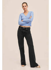 Gilet manches longues bleu MANGO pour femme seconde vue