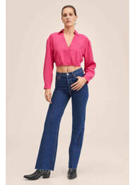 Chemisier rose MANGO femme