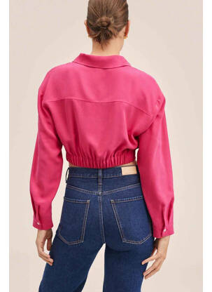 Chemisier rose MANGO femme