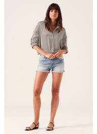 Short bleu GARCIA femme