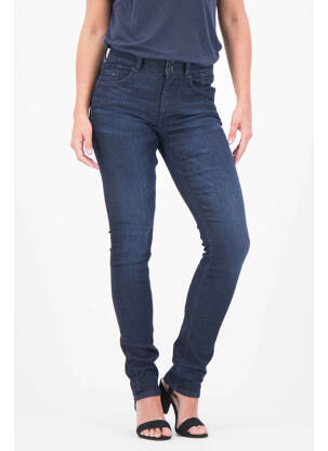 Jeans coupe droite bleu GARCIA femme