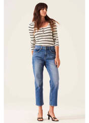 Jeans coupe droite bleu GARCIA pour femme seconde vue