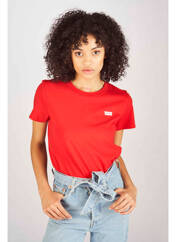 T-shirt rouge LEVIS pour femme seconde vue