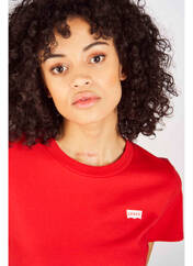 T-shirt rouge LEVIS pour femme seconde vue