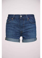 Short bleu LEVIS pour femme seconde vue