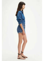 Short bleu LEVIS pour femme seconde vue