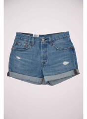 Short bleu LEVIS pour femme seconde vue