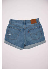 Short bleu LEVIS pour femme seconde vue