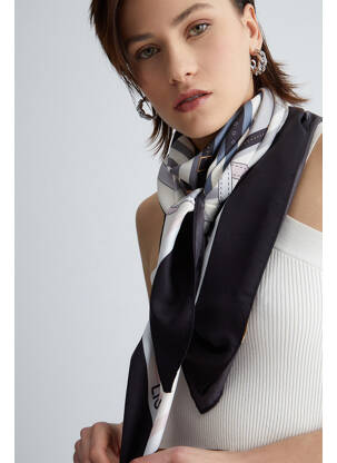 Foulard noir LIU JO femme
