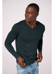 Pull vert TOM TAILOR pour homme seconde vue