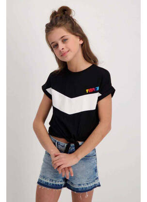 T-shirt noir CARS JEANS fille