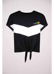 T-shirt noir CARS JEANS pour fille seconde vue