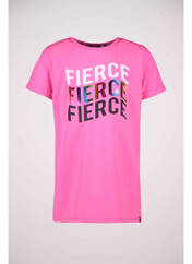 T-shirt rose CARS JEANS pour fille seconde vue
